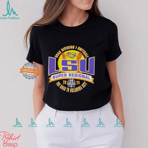 LSU Tigers 2024 NCAA Division I Softball Super Regional shirt