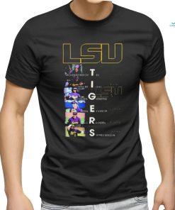 LSU Tigers Softball Team Players Signatures Shirt