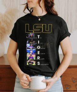 LSU Tigers Softball Team Players Signatures Shirt