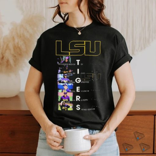 LSU Tigers Softball Team Players Signatures Shirt