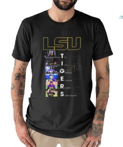 LSU Tigers Softball Team Players Signatures Shirt