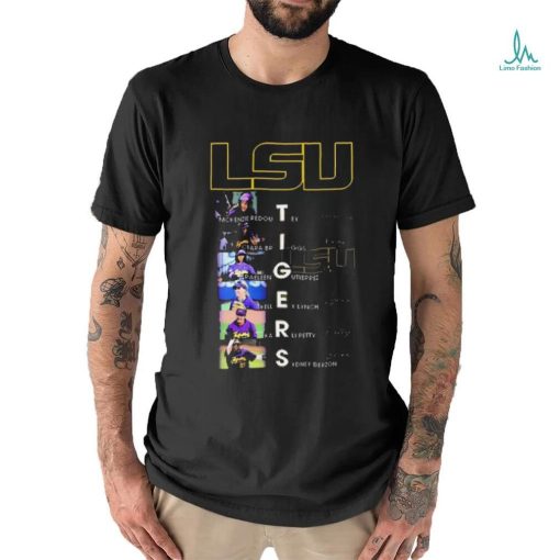 LSU Tigers Softball Team Players Signatures Shirt