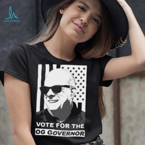 Larry Hogan vote for the og governor USA flag shirt