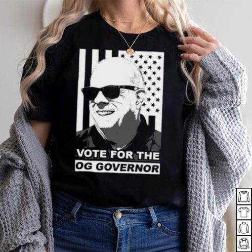 Larry Hogan vote for the og governor USA flag shirt