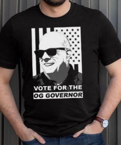 Larry Hogan vote for the og governor USA flag shirt