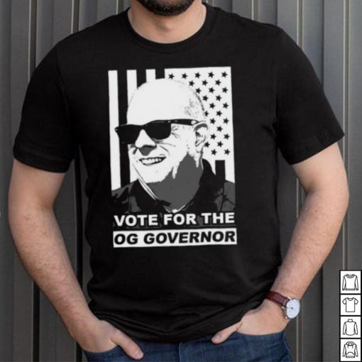 Larry Hogan vote for the og governor USA flag shirt