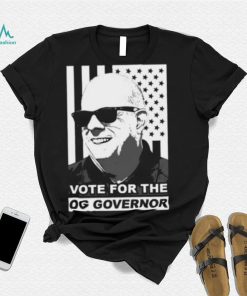 Larry Hogan vote for the og governor USA flag shirt