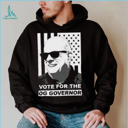 Larry Hogan vote for the og governor USA flag shirt