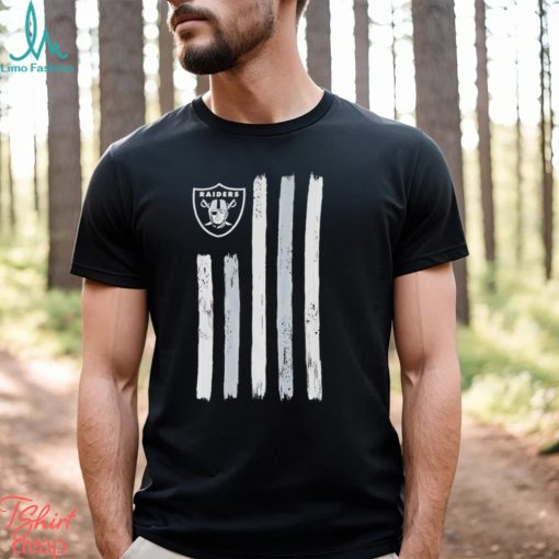 Las Vegas Raiders Brushstroke flag 4th of July 2024 shirt