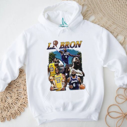 Lebron James Los Angeles Lakers basketball graphic shirt