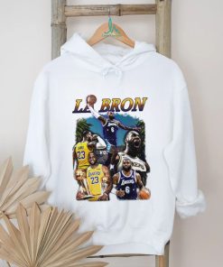 Lebron James Los Angeles Lakers basketball graphic shirt