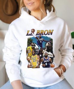 Lebron James Los Angeles Lakers basketball graphic shirt