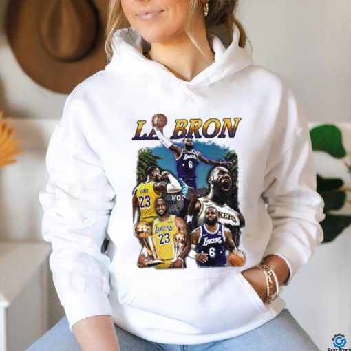 Lebron James Los Angeles Lakers basketball graphic shirt