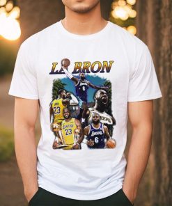 Lebron James Los Angeles Lakers basketball graphic shirt