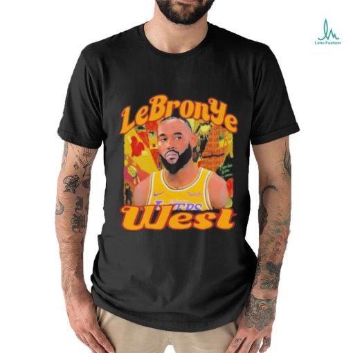 Lebronye west lebron james x kanye west T shirt