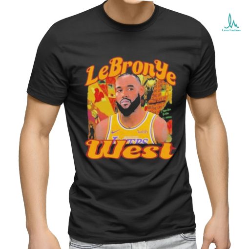 Lebronye west lebron james x kanye west T shirt