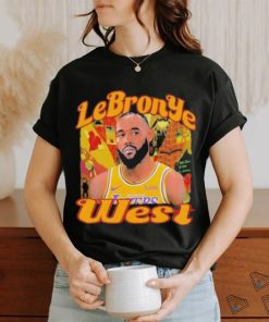 Lebronye west lebron james x kanye west T shirt
