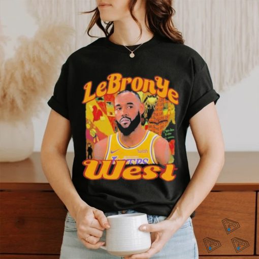 Lebronye west lebron james x kanye west T shirt