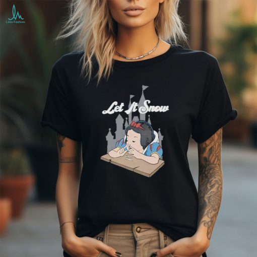 Let It Snow Snow White Shirt