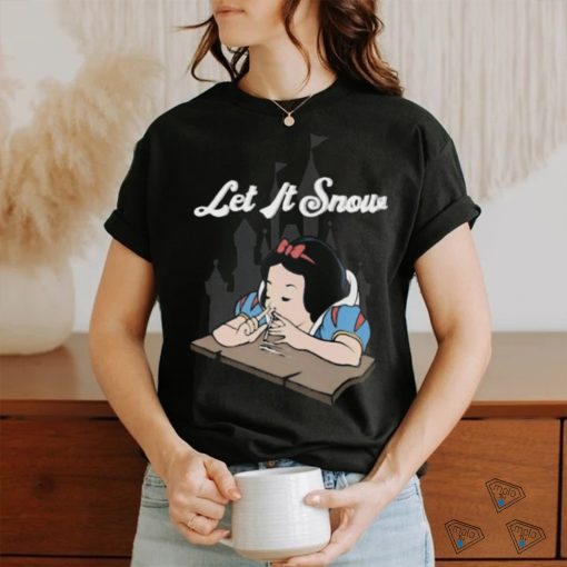 Let It Snow Snow White T shirt