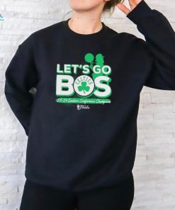 Let’s Go Bos Boston Celtics 2024 Eastern Conference Champions Shirt