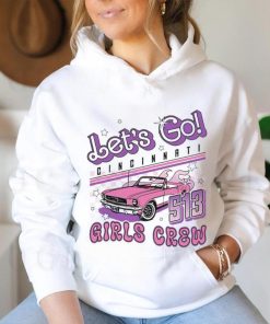 Let’s go Cincinnati girls crew 513 shirt