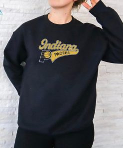 Let’s go pacers rep indiana basketball with a script style shirt