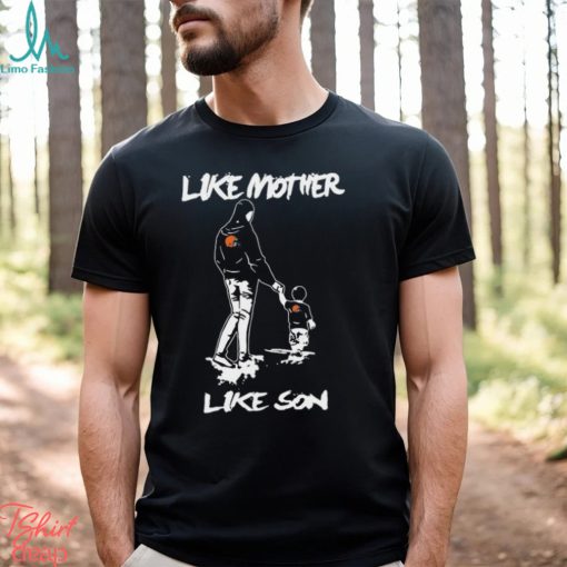Like Mother Like Son CLEVELAND BROWNS Happy Mother’s Day Shirt