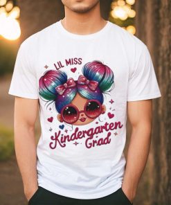 Lil Miss Kindergarten Grad Graduation Last Day Kindergarten Shirt