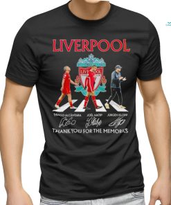 Liverpool FC thank you for the memories Alcantara Matip Klopp shirt