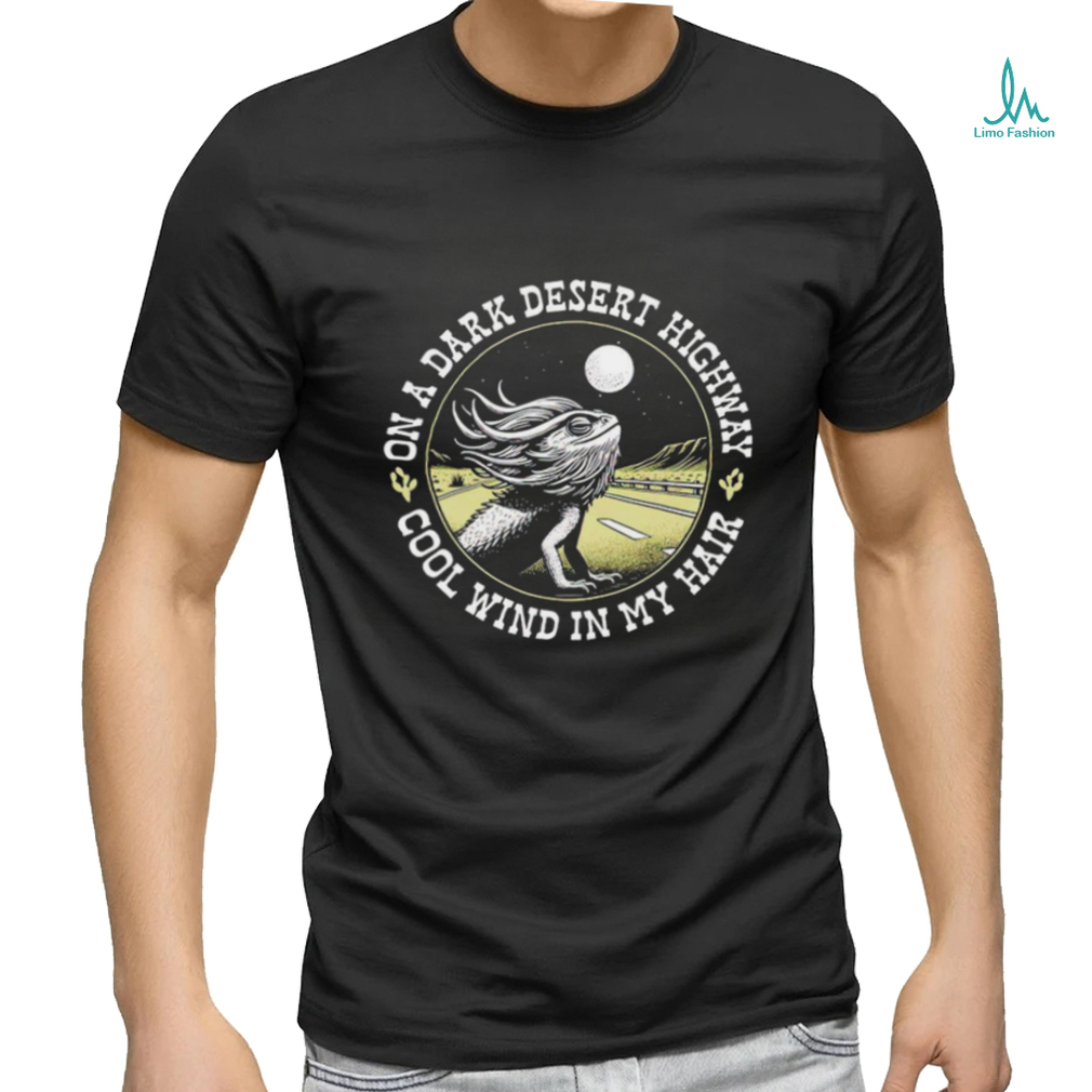Lizard on a dark desert highway shirt Lizard on a dark desert highway shirt