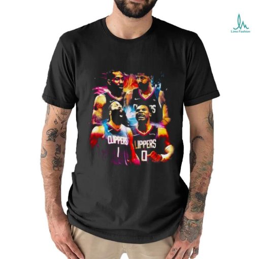 Los Angeles Clippers Four Hall Of Famers T Shirt