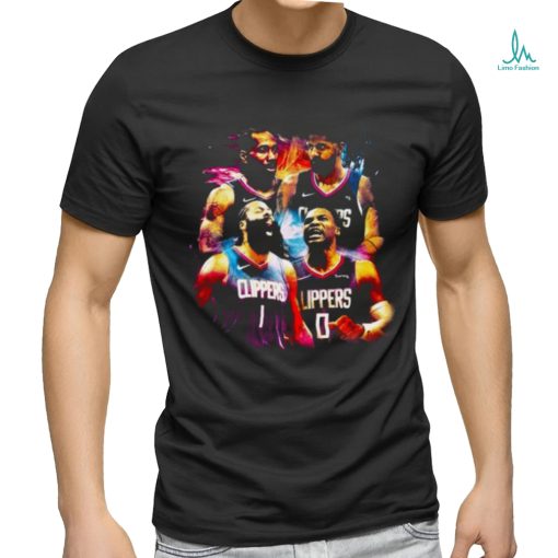 Los Angeles Clippers Four Hall Of Famers T Shirt