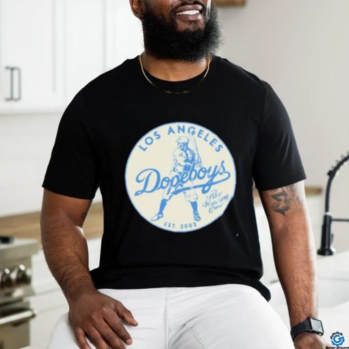 Los Angeles Dopeboys The Blue Wrecking Crew Shirt