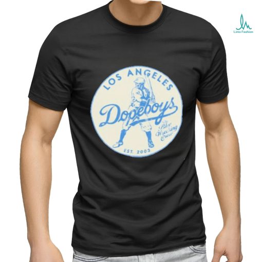 Los Angeles Dopeboys The Blue Wrecking Crew Shirt