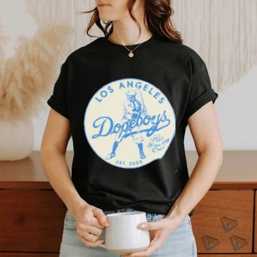 Los Angeles Dopeboys The Blue Wrecking Crew Shirt