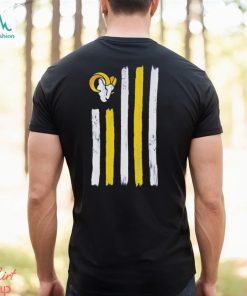 Los Angeles Rams Brushstroke flag 4th of July 2024 shirt