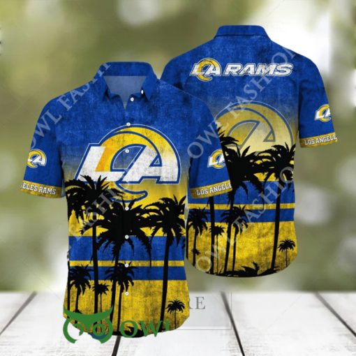 Los Angeles Rams NFL Trending Summer Hot Aloha Hawaiian Shirt