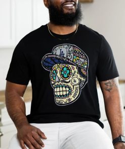 Los angeles dodgers new era sugar skulls 2024 shirt, hoodie, sweater, long sleeve and tank top Los angeles dodgers new era sugar skulls 2024 shirt