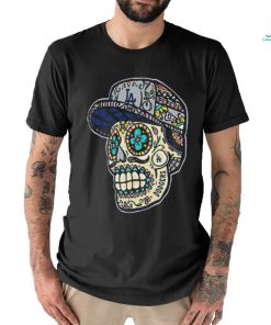 Los angeles dodgers new era sugar skulls 2024 shirt, hoodie, sweater, long sleeve and tank top Los angeles dodgers new era sugar skulls 2024 shirt