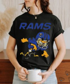 Los angeles rams garfield cat grumpy football player shirt