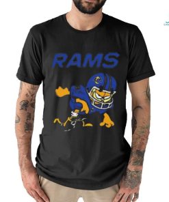 Los angeles rams garfield cat grumpy football player shirt