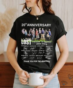 Lost 6 Seasons 121 Episodes 20th Anniversary 2004 2024 shirt