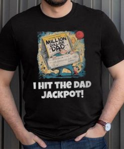 Lucky Dad Jackpot Winner Ultimate Prize Father's Day T Shirt