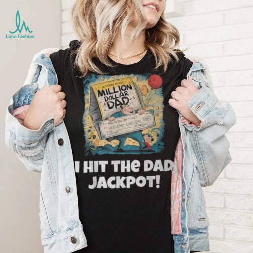 Lucky Dad Jackpot Winner Ultimate Prize Father’s Day T Shirt