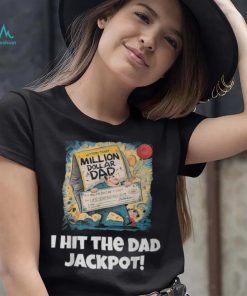 Lucky Dad Jackpot Winner Ultimate Prize Father's Day T Shirt