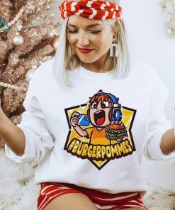 Lukas burger pommes shirt