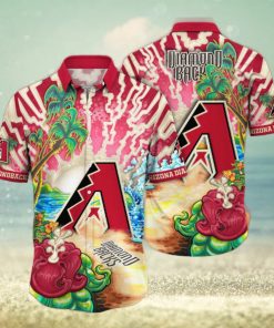 MLB Arizona Diamondbacks Hawaiian Shirt Diamond Dreamscape For Sports Fans