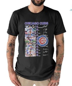 MLB Chicago Cubs Team Players 2024 Signatures Shirt