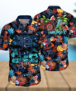 MLB Detroit Tigers Hawaiian Shirt Pitch Perfect Style For Sports Fans